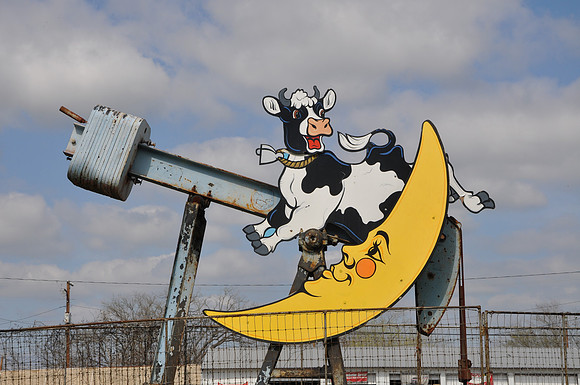 Cow Jumped Over The Moon Pump Jack