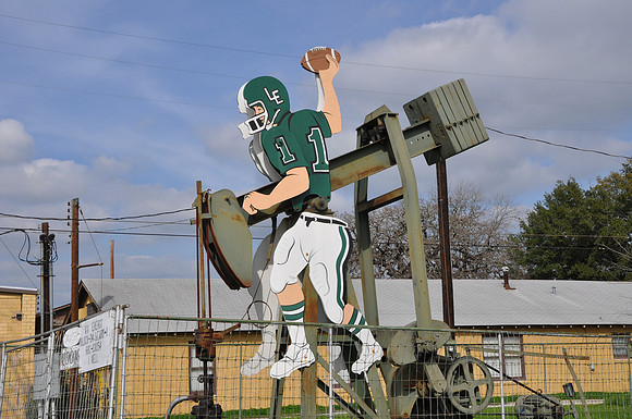 Football Player Pump Jack