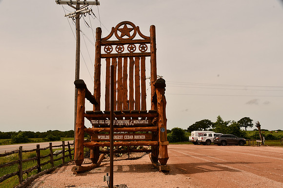 World's Largest Cedar Rocker