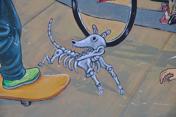 Dia de los Muertos Mural 0001e