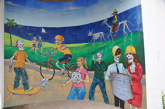 Dia de los Muertos Mural 0001d