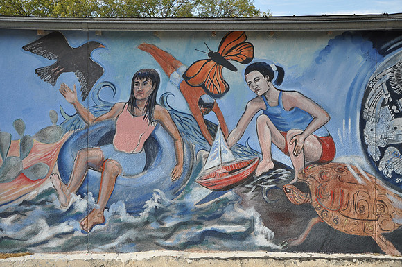 Brown Plaza Mural #2 0009