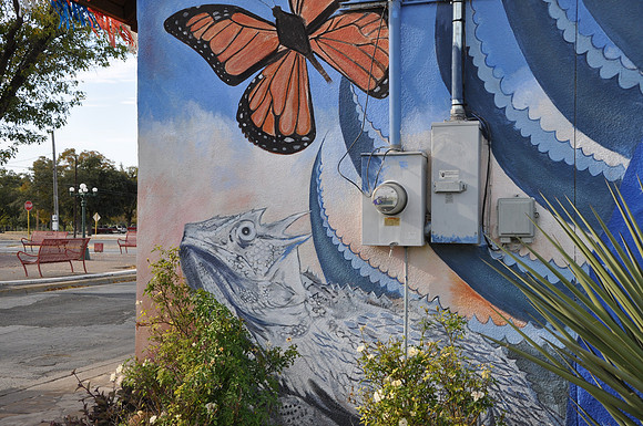 Brown Plaza Mural #2 0014