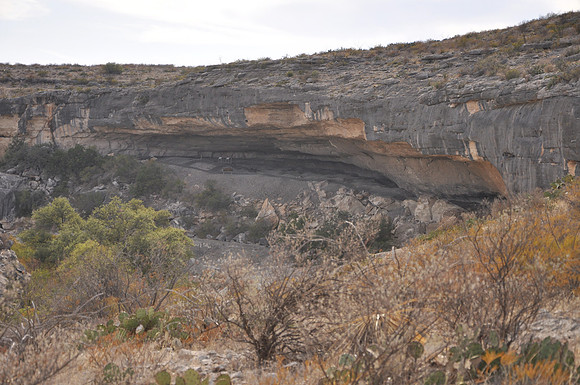 Indian Pictographs - Seminole Canyon 0004