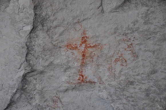 Indian Pictographs - Seminole Canyon 0008