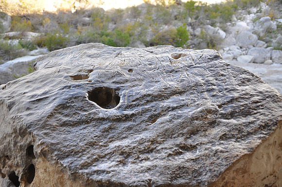 Indian Pictographs - Seminole Canyon 0022