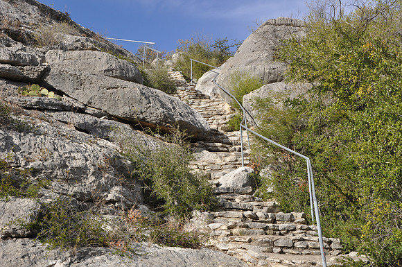 Indian Pictographs - Seminole Canyon 0003