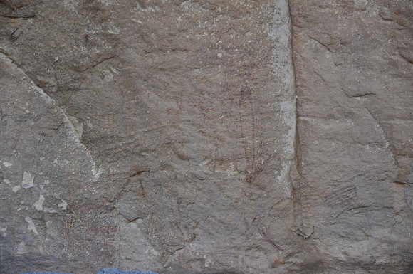 Indian Pictographs - Seminole Canyon 0007