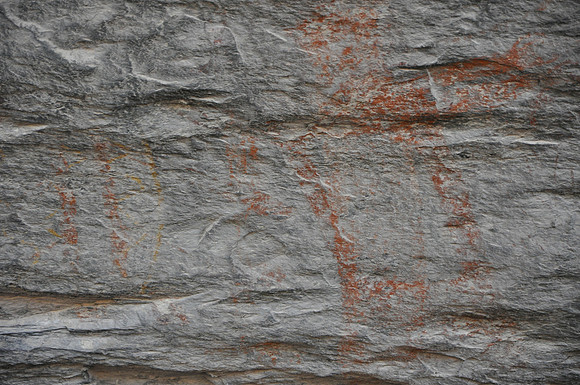 Indian Pictographs - Seminole Canyon 0027