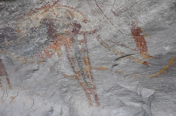Indian Pictographs - Seminole Canyon 0030