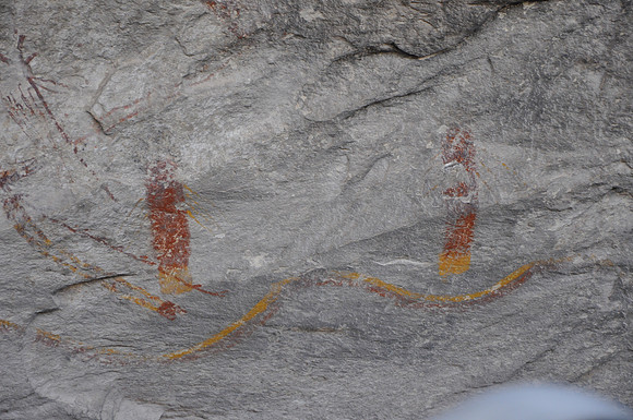Indian Pictographs - Seminole Canyon 0029