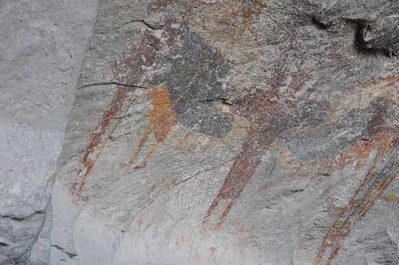 Indian Pictographs - Seminole Canyon 0009