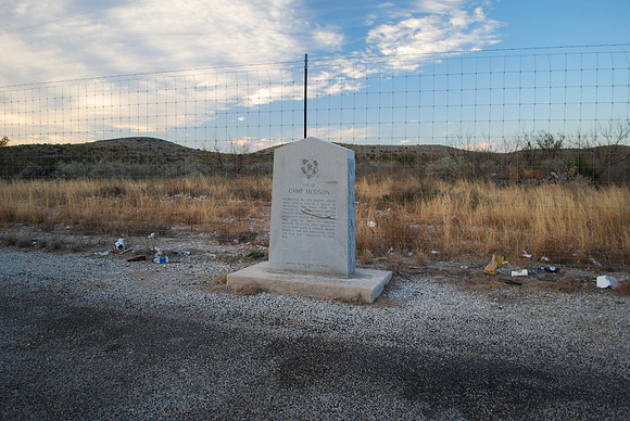 Site of Camp Hudson