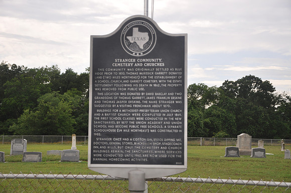 Stranger Community Cemetery and Churches