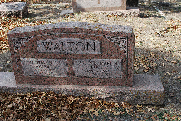 Major William Martin "Buck" Walton