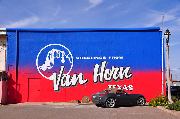 Greetings from Van Horn