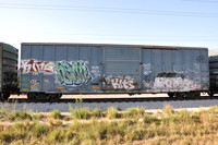 Train Graffiti - Austin Texas - 10-23-11