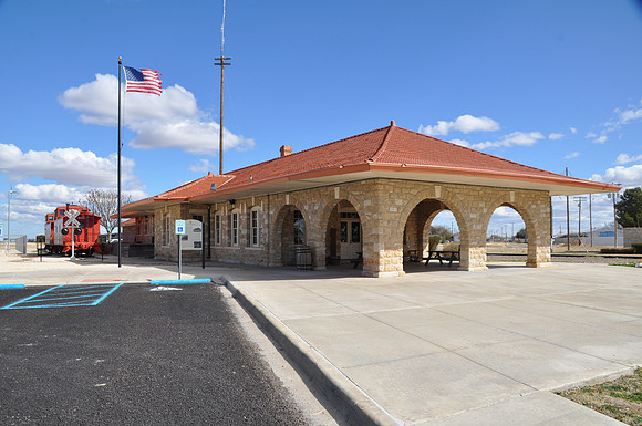 Kansas City, Mexico and Orient Railroad Depot - Ft. Stockton