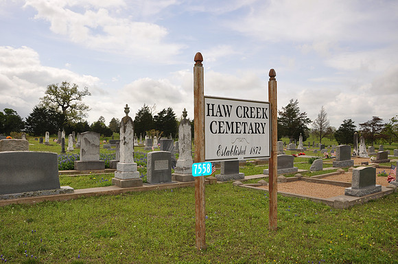 Haw Creek Cemetery - Round Top