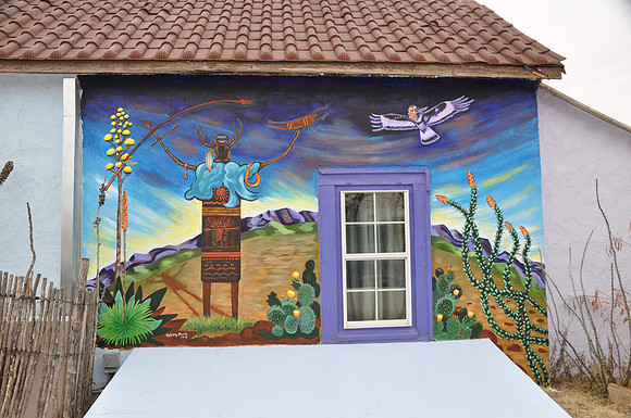 Buzzard Mural