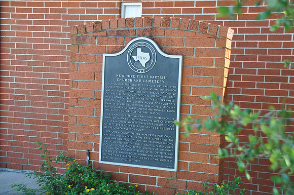 New Hope First Baptist Church and Cemetery