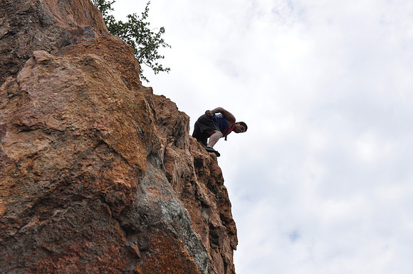 Jumping at Devil's Waterhole 0049