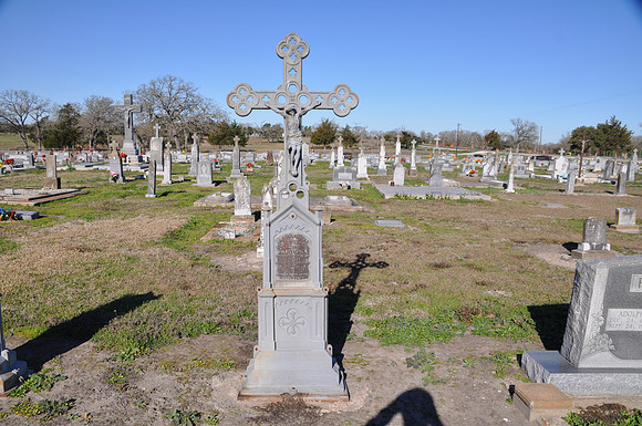 Metal Cross - 1915 - Burleson County 0001a