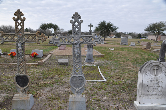 Metal Cross - 1906 - Lavaca County 0001a