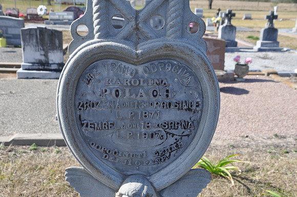 Metal Cross - 1907 - Lavaca County 0001b