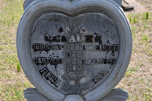 Metal Cross - 1909 - Lavaca County 0001b