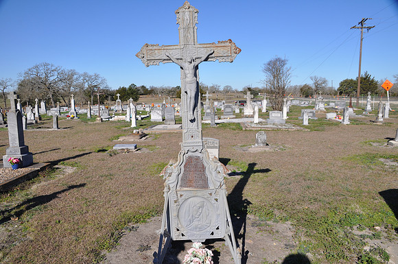 Metal Cross - 1898 - Burleson County 0002a