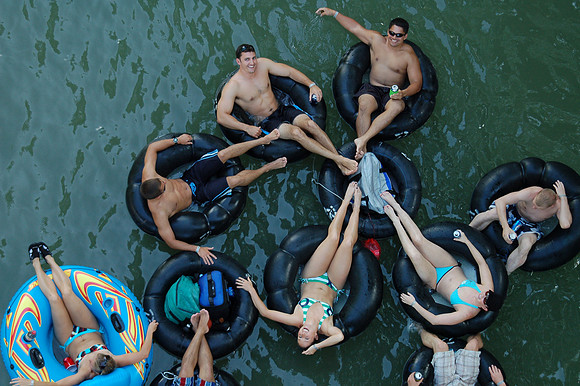 Tubing the Guadalupe River 0014