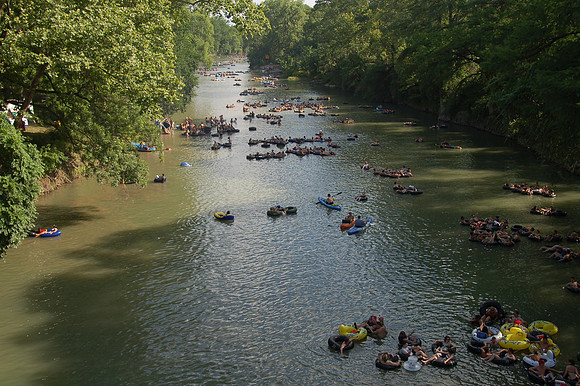 Tubing the Guadalupe River 0001