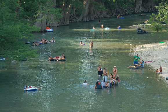 Tubing the Guadalupe River 0029
