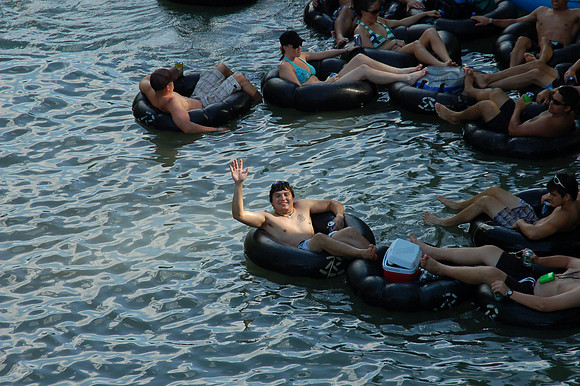 Tubing the Guadalupe River 0018