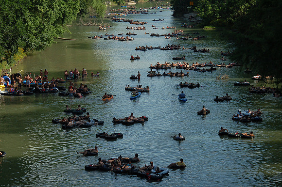 Tubing the Guadalupe River 0012