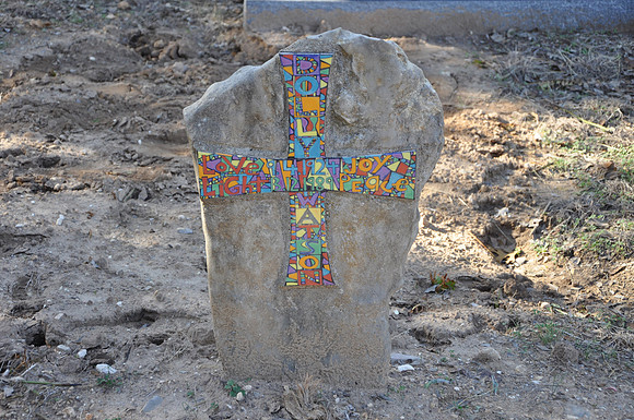Unusual Gravstone - Hays County 0001
