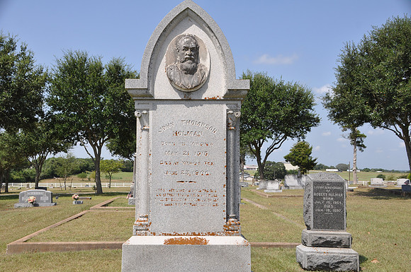 Unsual Gravestone - Colorado County 0001a