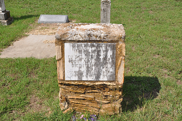 Unusual Gravestone - Milam County 0001