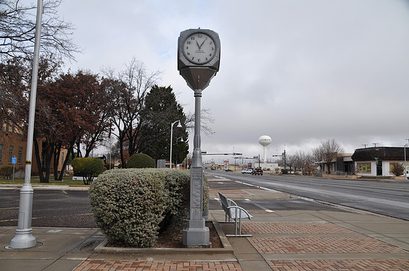 Street Clock - Andrews County 0001a