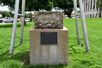 Old Jack County Courthouse Cornerstone 0001a