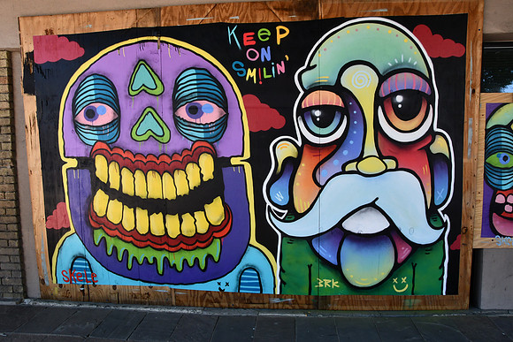 Sixth Street Pandemic Close Down 0064