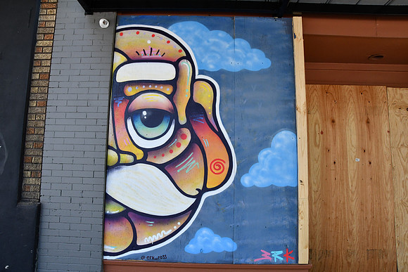 Sixth Street Pandemic Close Down 0021