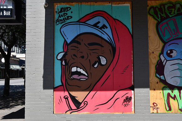 Sixth Street Pandemic Close Down 0017