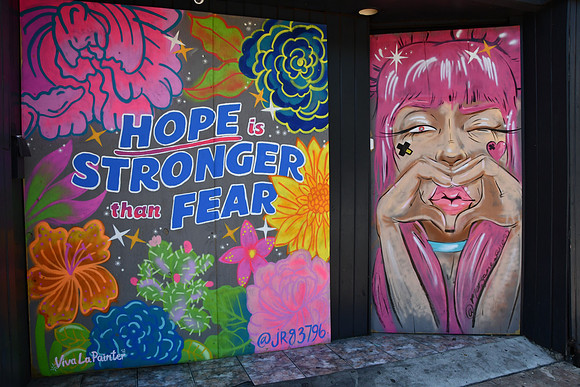 Sixth Street Pandemic Close Down 0048