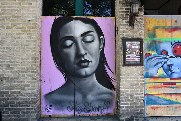 Sixth Street Pandemic Close Down 0054