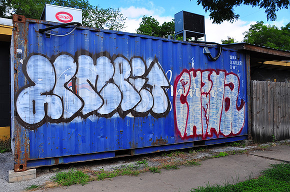 Stay Gold Shipping Container