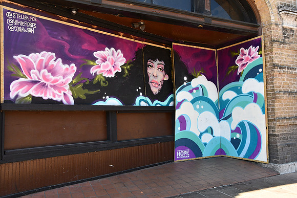 Sixth Street Pandemic Close Down 0047