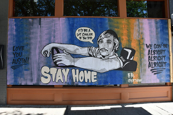 Sixth Street Pandemic Close Down 0019