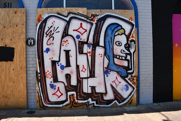 Sixth Street Pandemic Close Down 0060